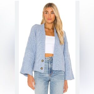 For Love &‎ Lemons Lee Cardigan in Skye